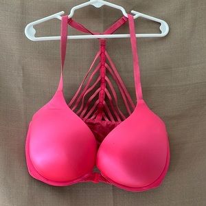 Victoria secret bombshell plunge pink 34D